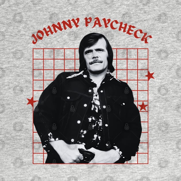 Johnny paycheck --- 70s aesthetic by TempeGorengs